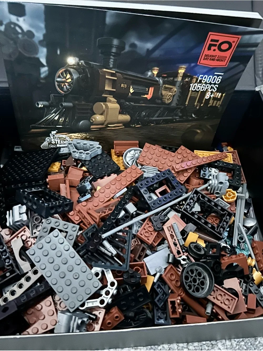 Lumibricks (Funwhole) - Steampunk Ore Train | Set F9006 | Pre-Owned | Like New
